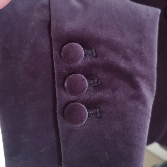 Frame Le Velvet Blazer Midnight Navy Size 4 BNWOT - Picture 8 of 13